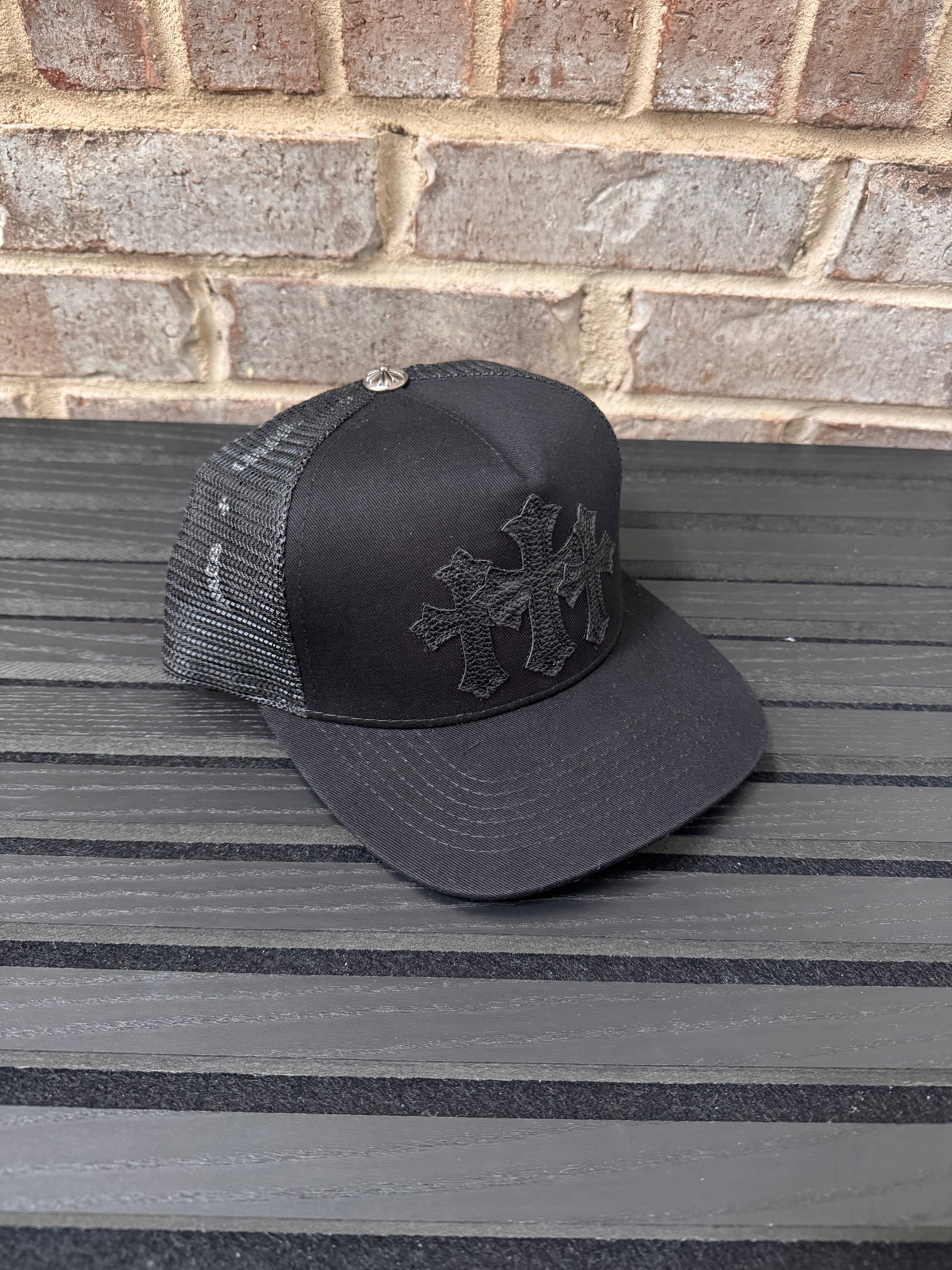 Chrome Hearts Triple Cross Trucker Hat