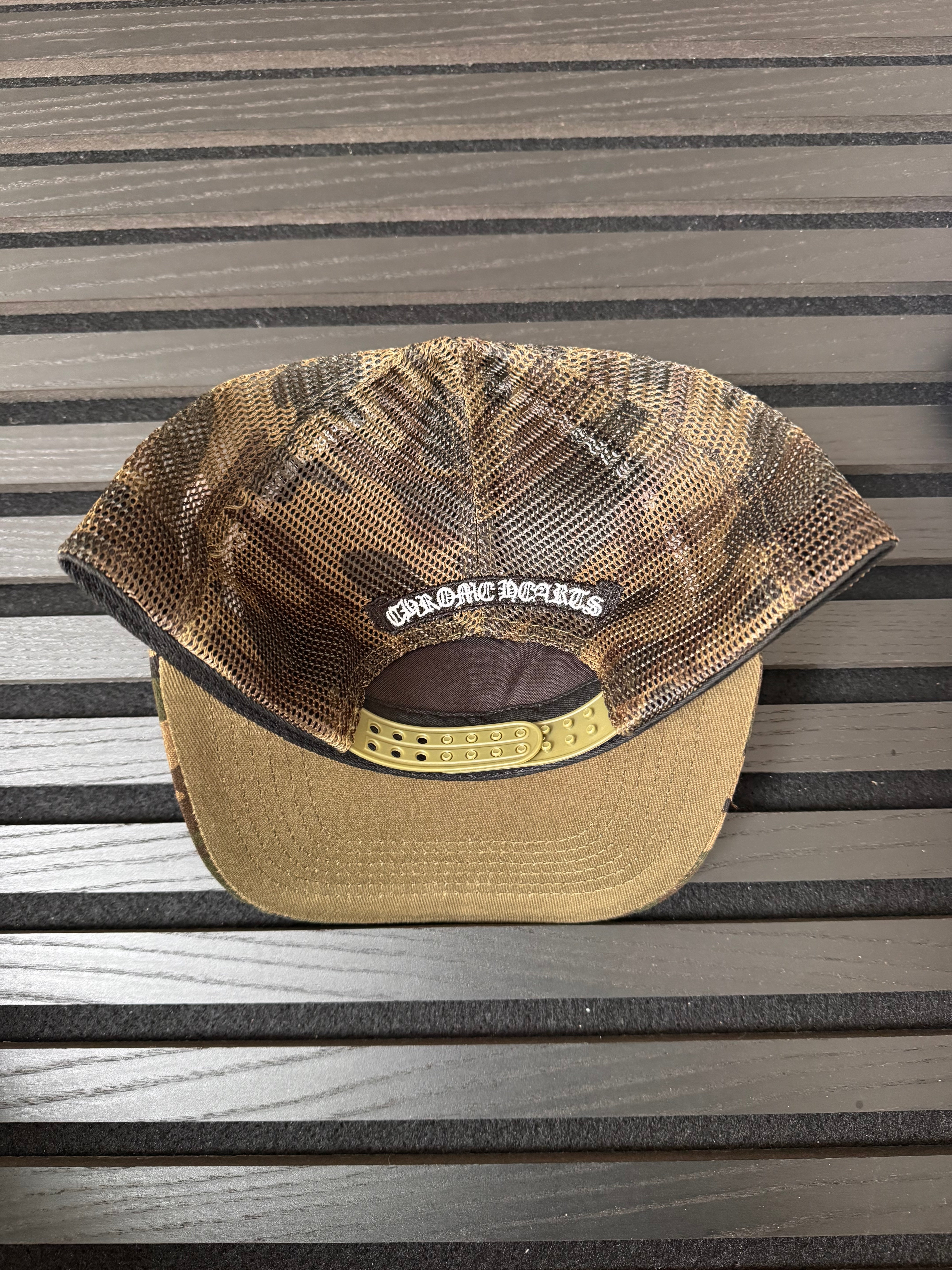 Chrome Hearts Camo Trucker Hat