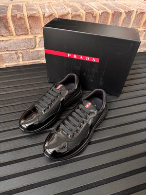 Prada Black America’s Cup Sneakers