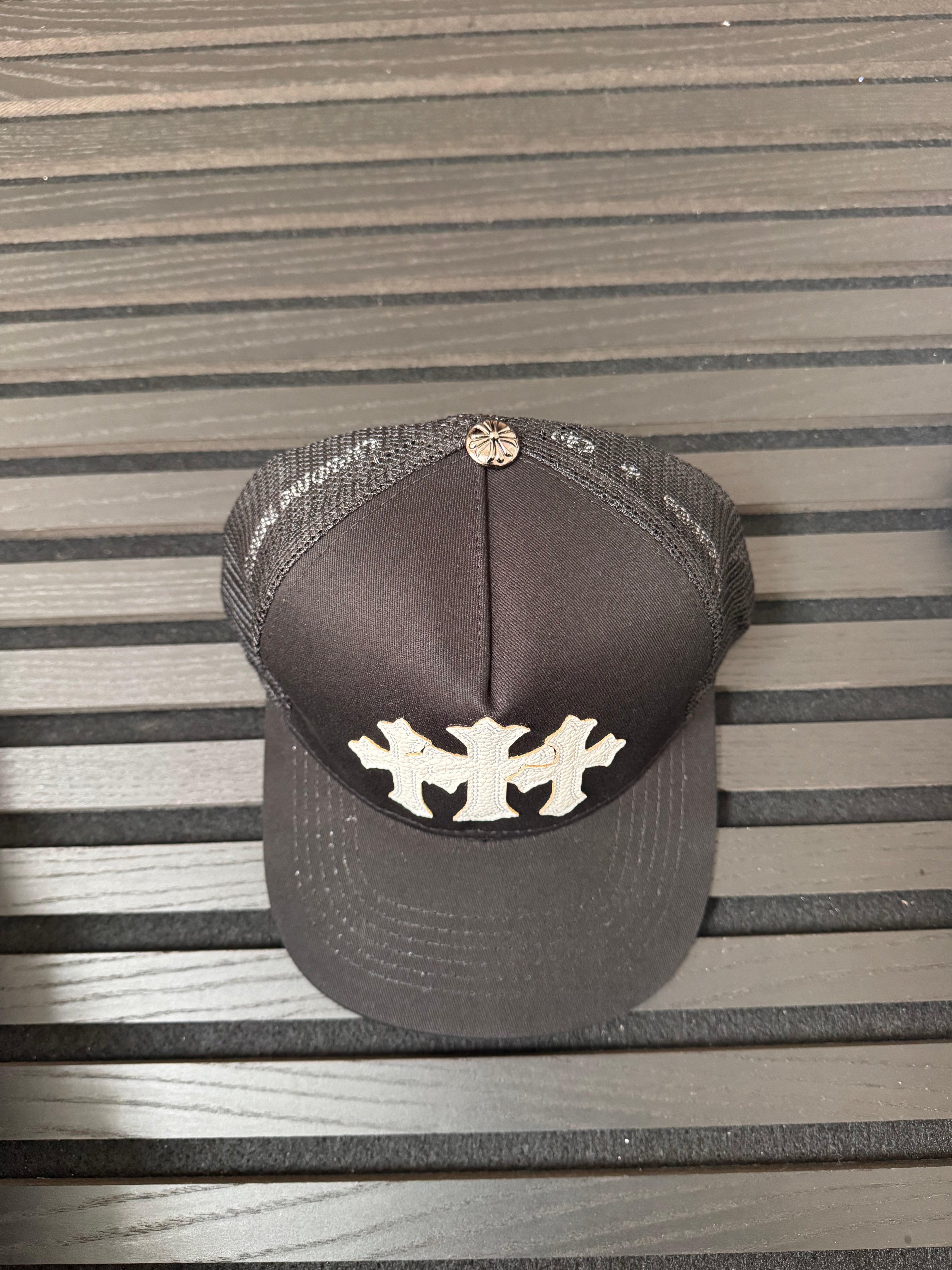 Chrome Hearts Triple Cross Trucker Hat