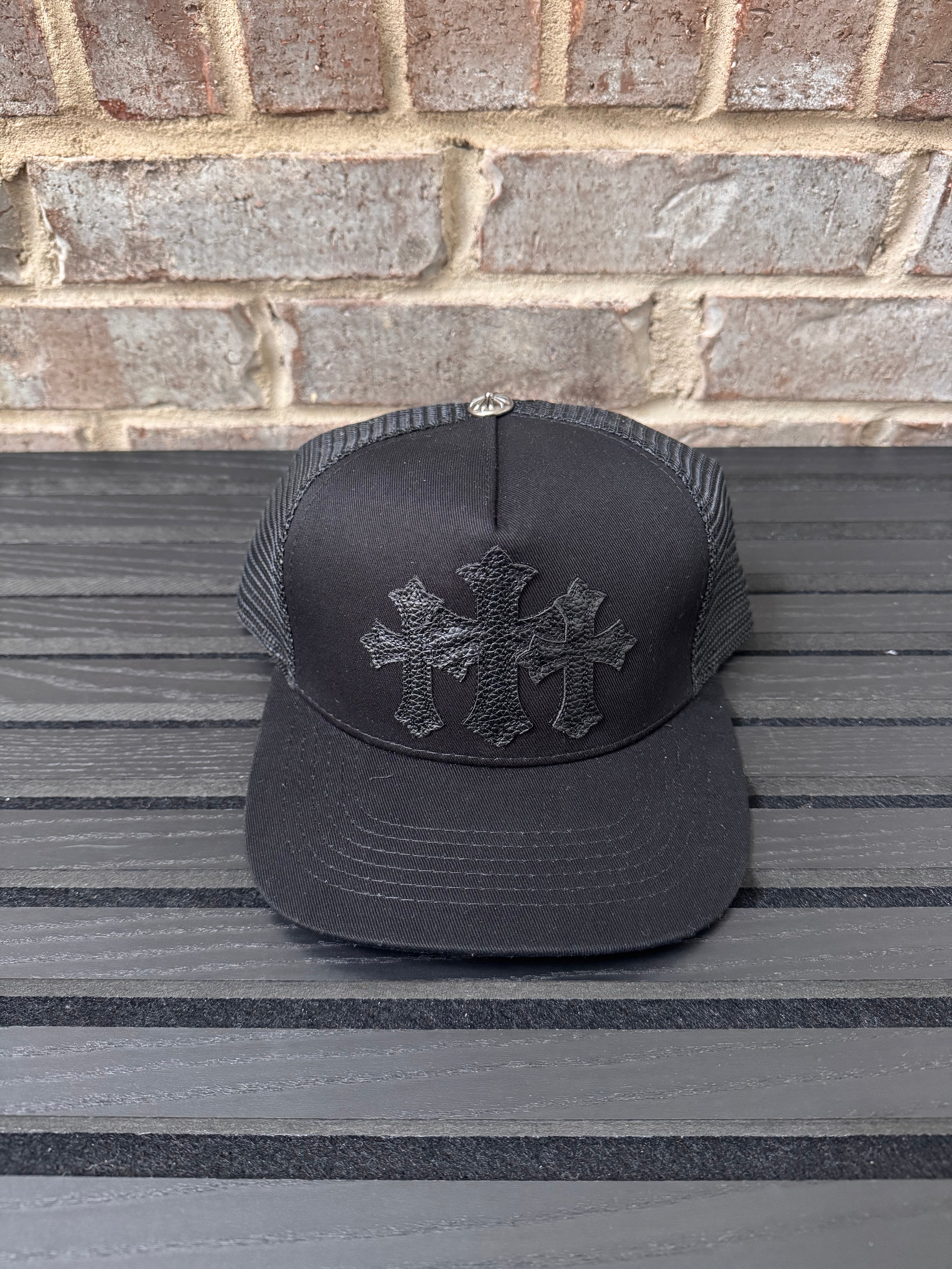 Chrome Hearts Triple Cross Trucker Hat