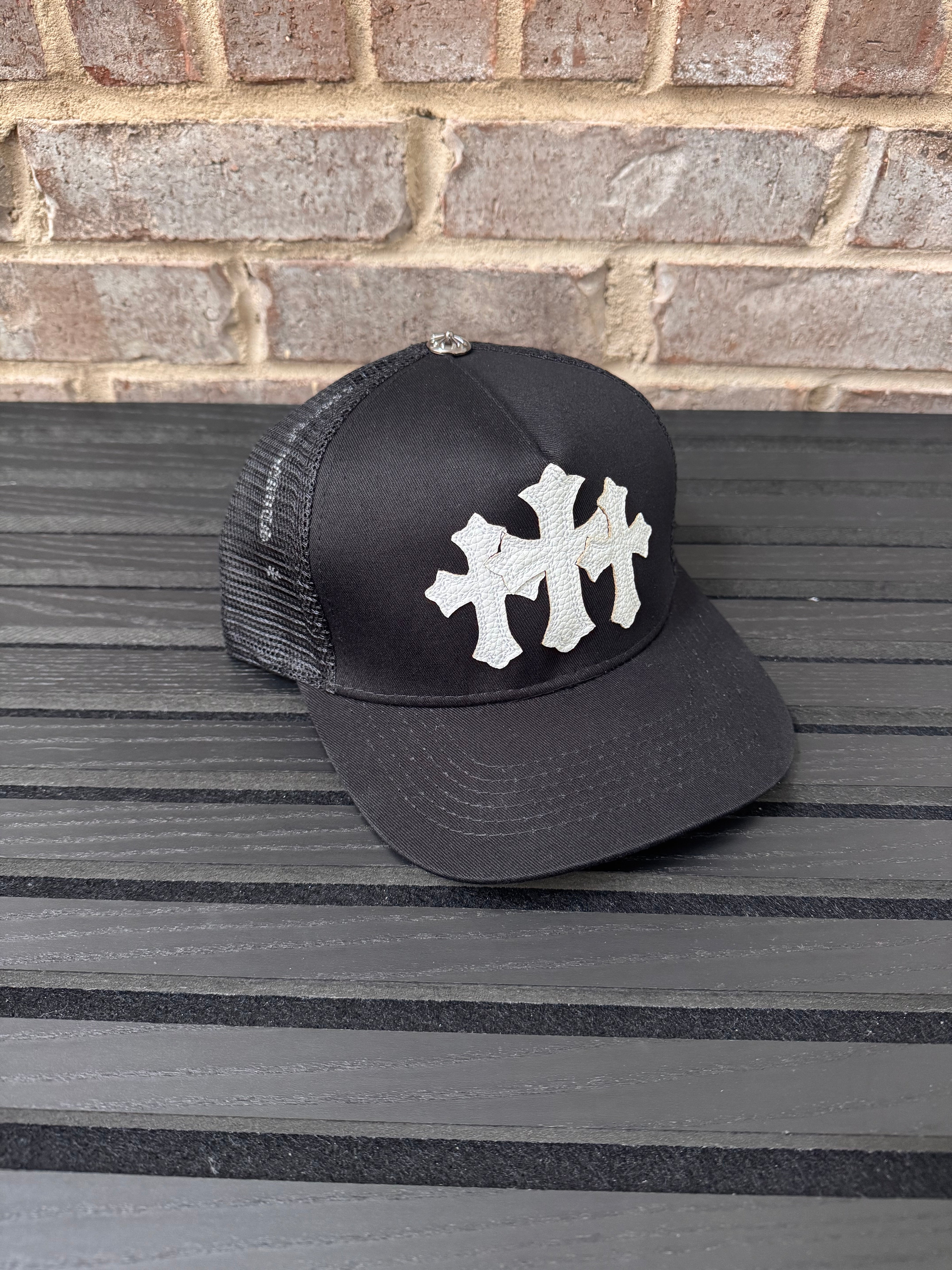 Chrome Hearts Triple Cross Trucker Hat