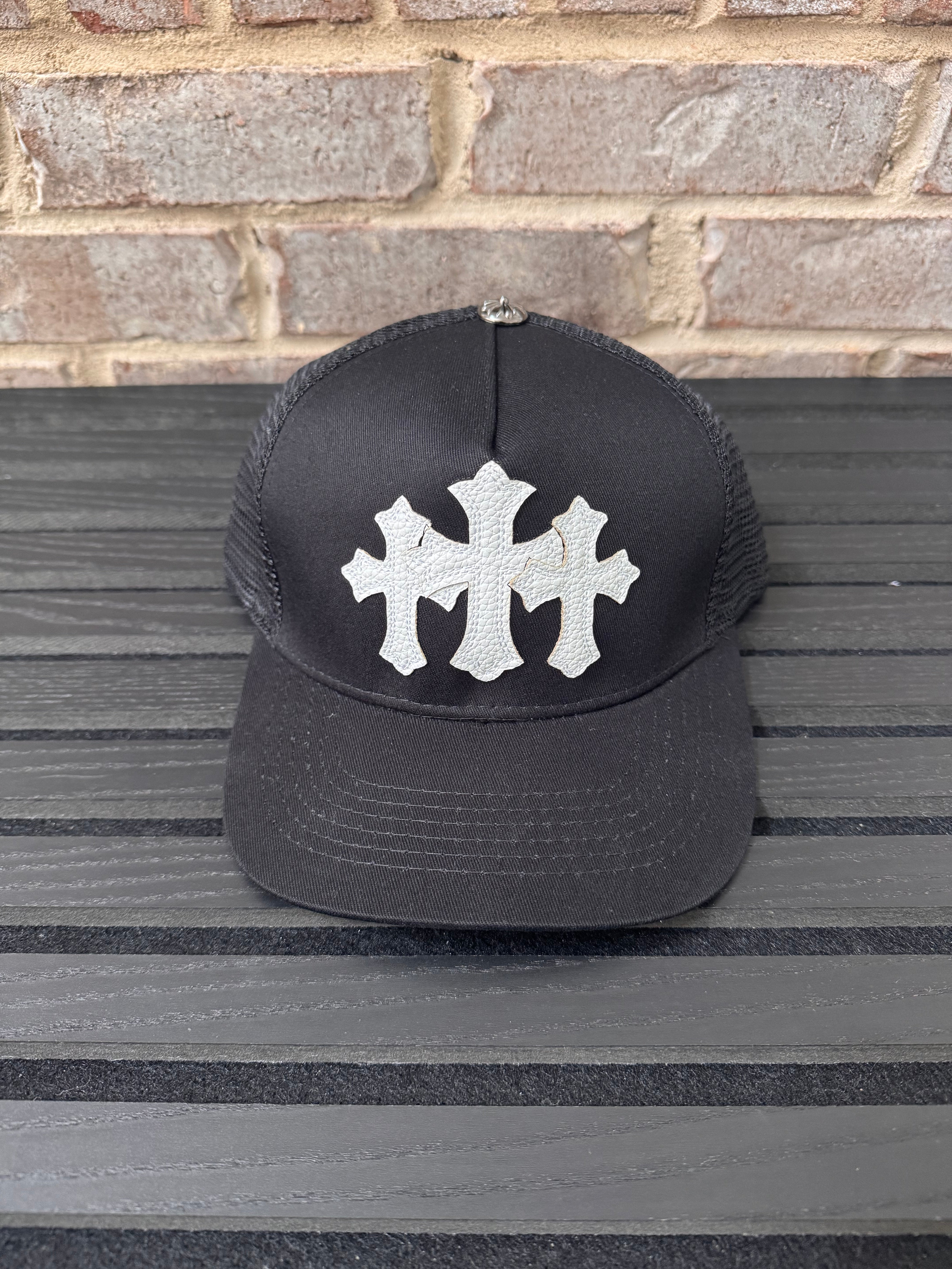 Chrome Hearts Triple Cross Trucker Hat