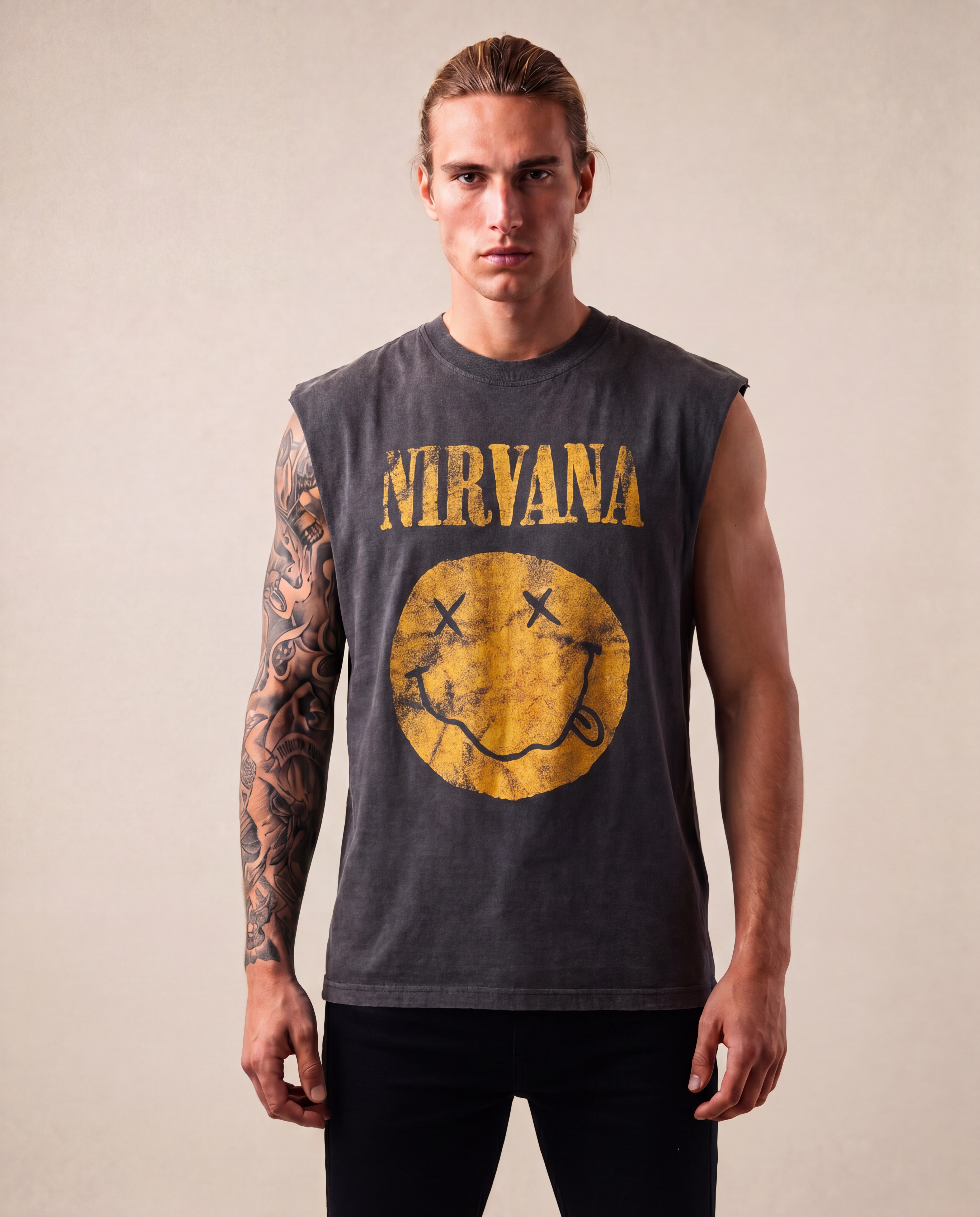 Nirvana Vintage cutoff tee
