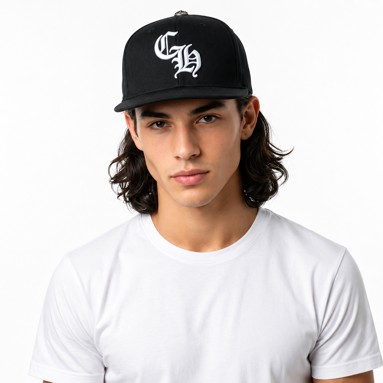 Chrome Hearts Black Baseball Trucker Hat