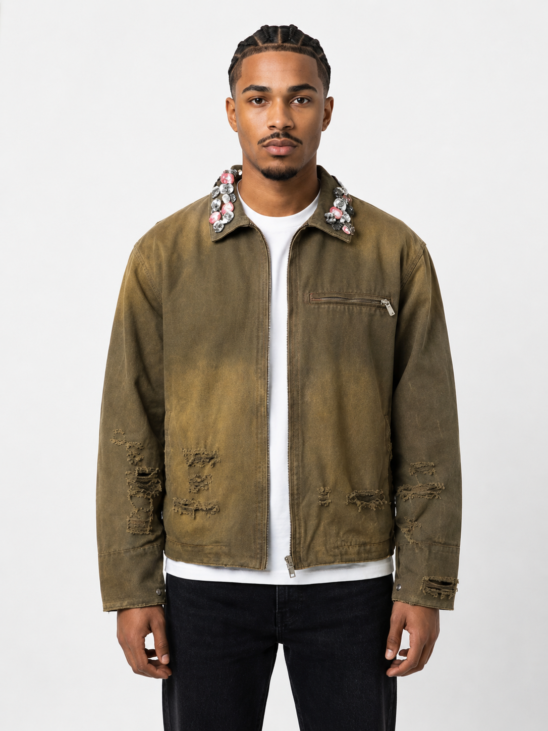 ERD Distressed Work Jacket