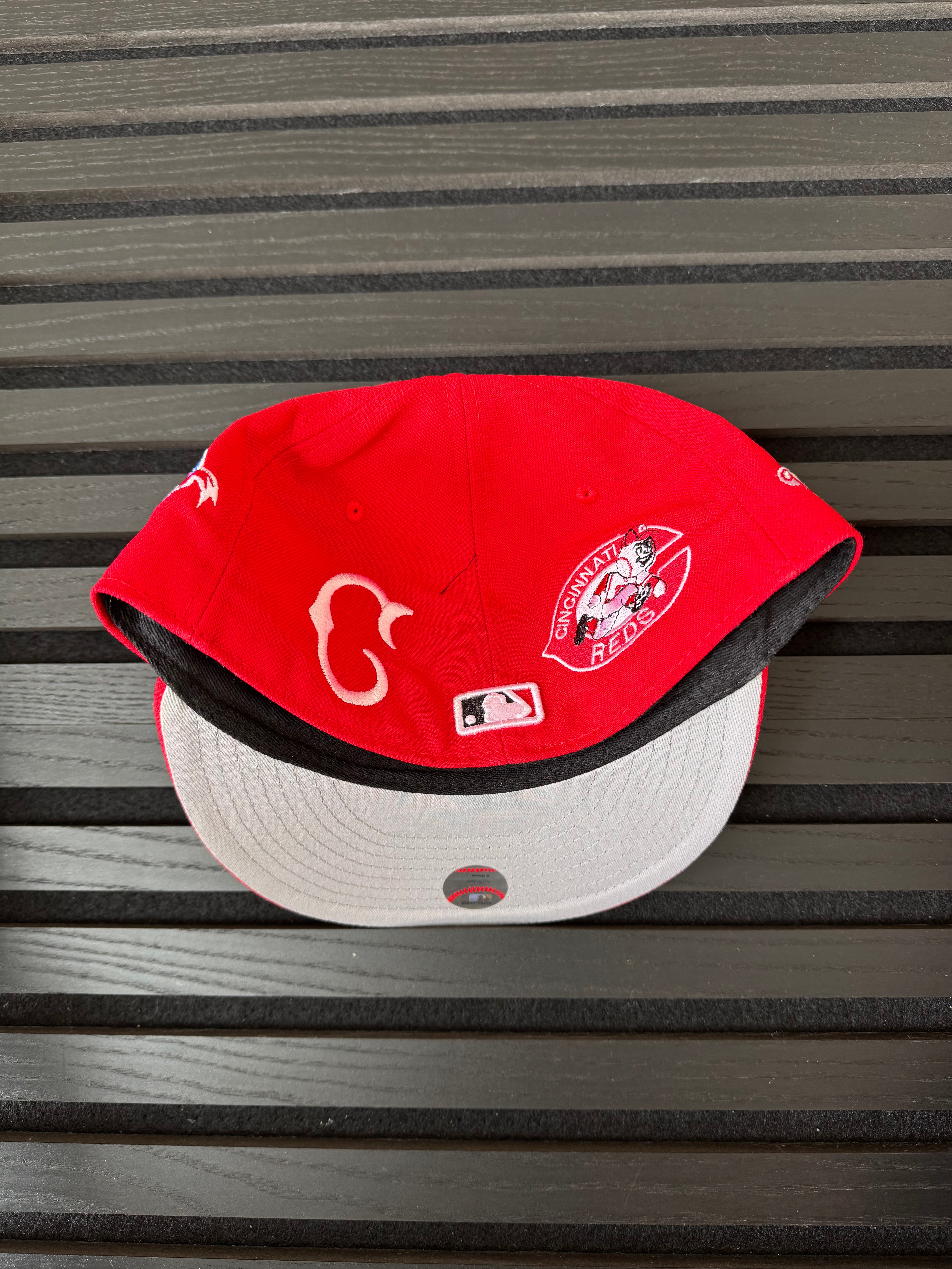 New Era Custom Cinncinati Red's Fitted Hat