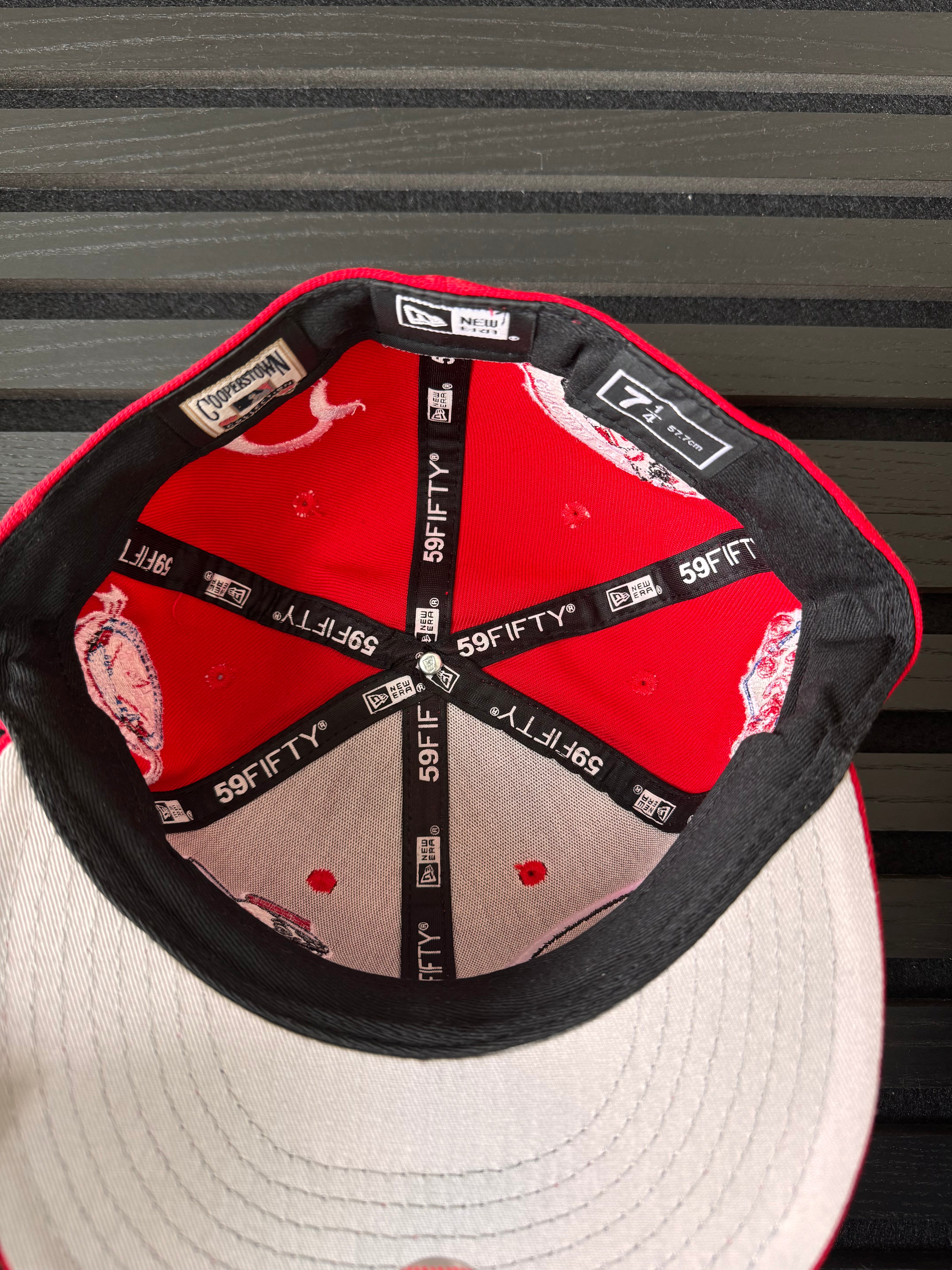 New Era Custom Cinncinati Red's Fitted Hat