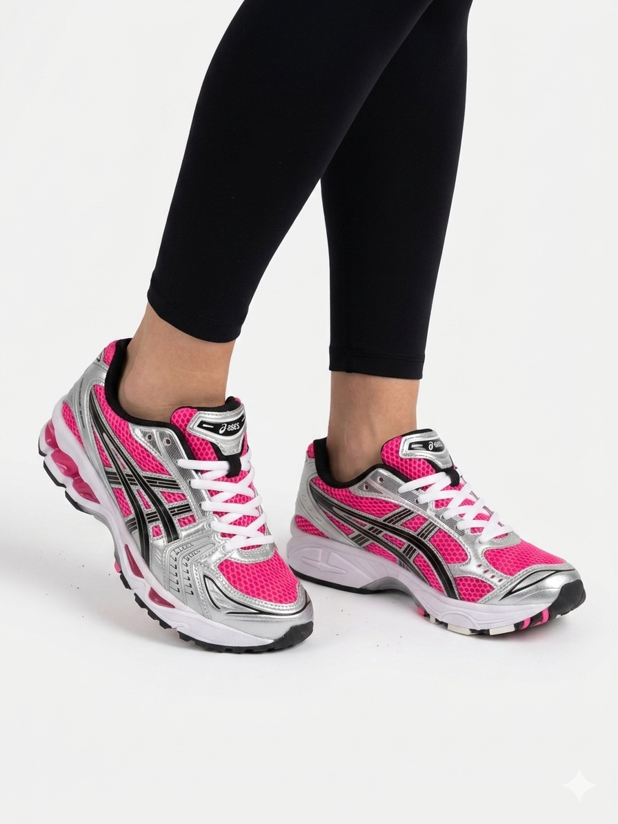 Women's ASICS Gel-Kayano 14 Pink/Silver