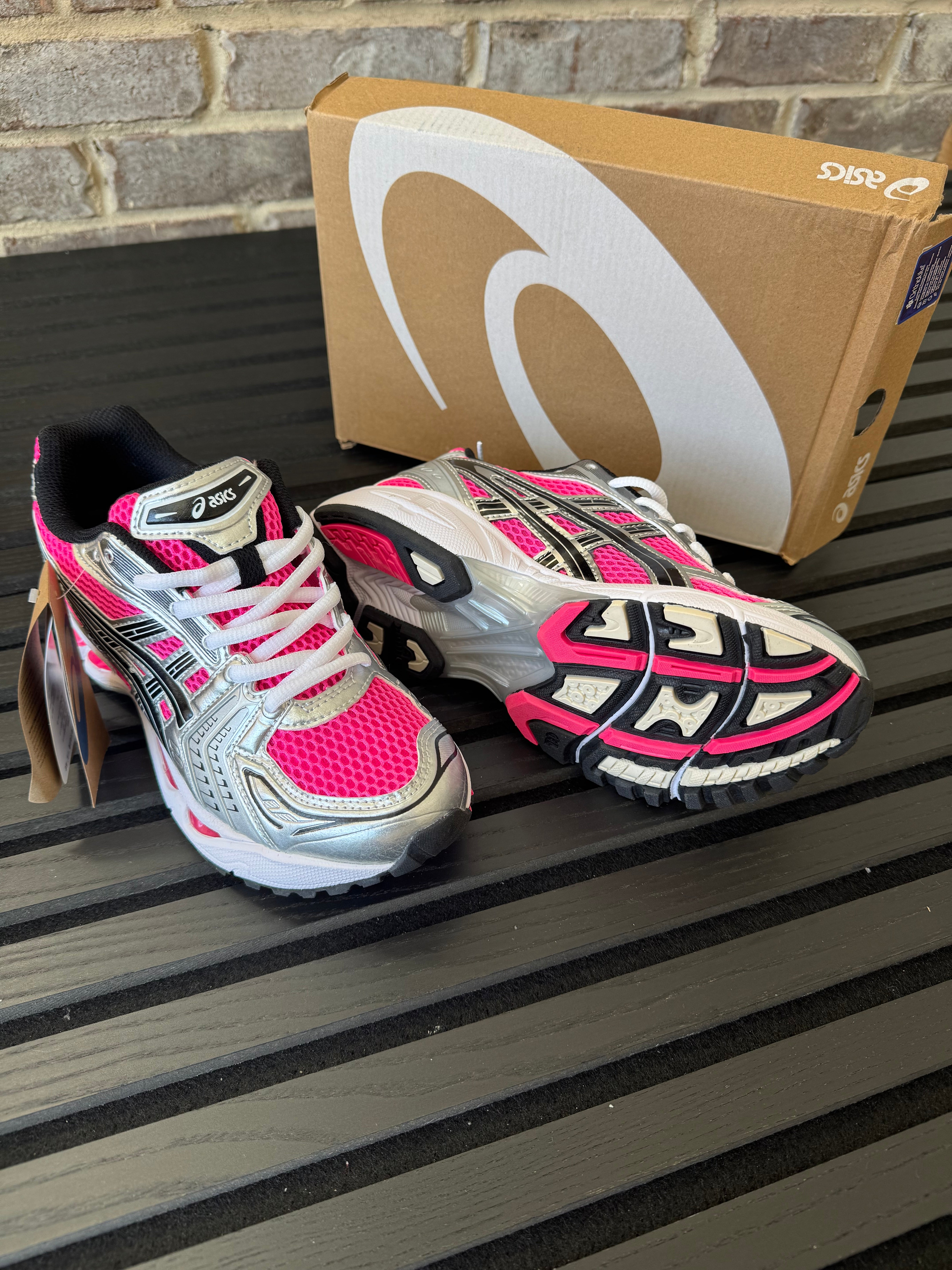 Women's ASICS Gel-Kayano 14 Pink/Silver