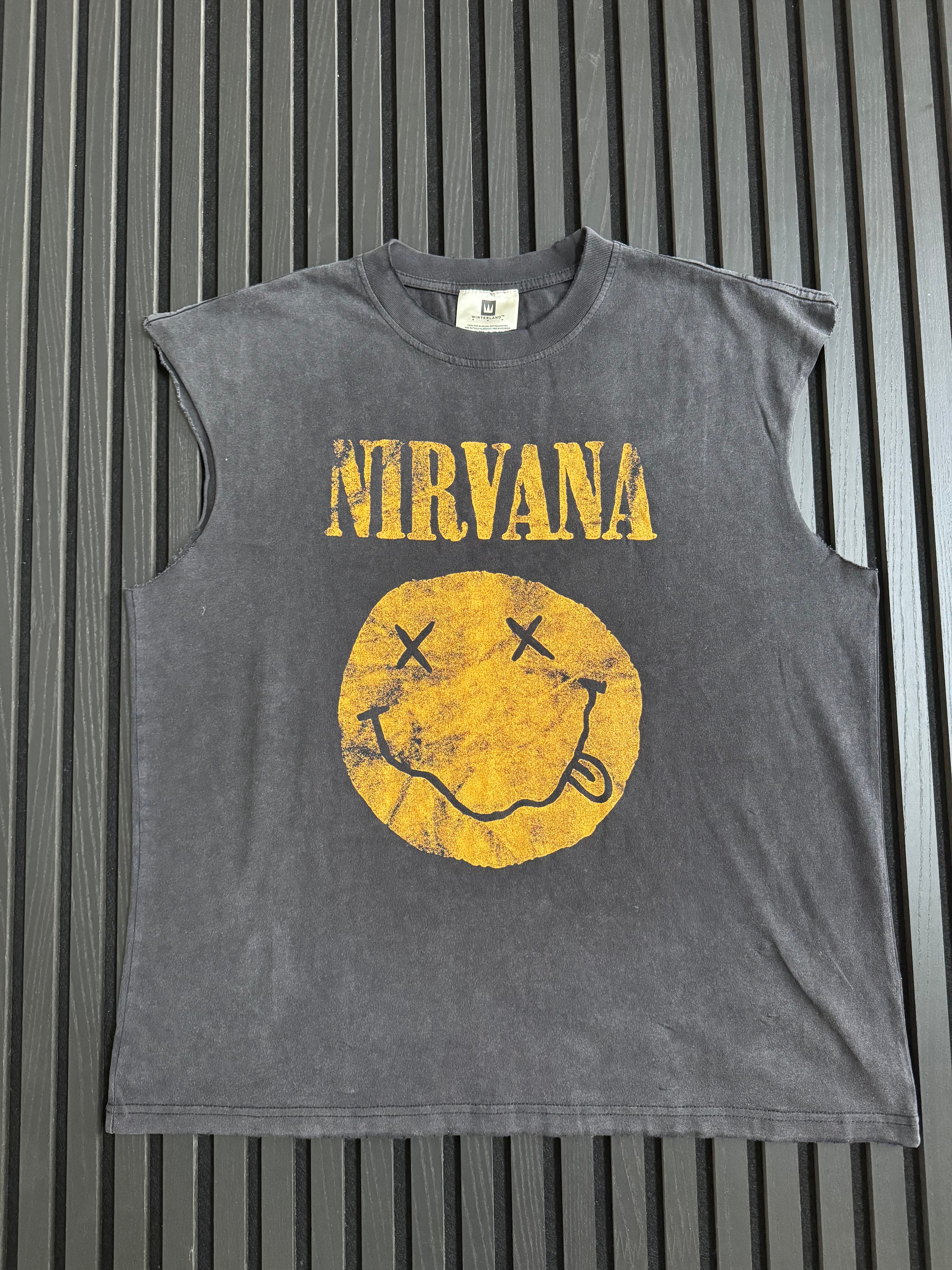 Nirvana Vintage cutoff tee