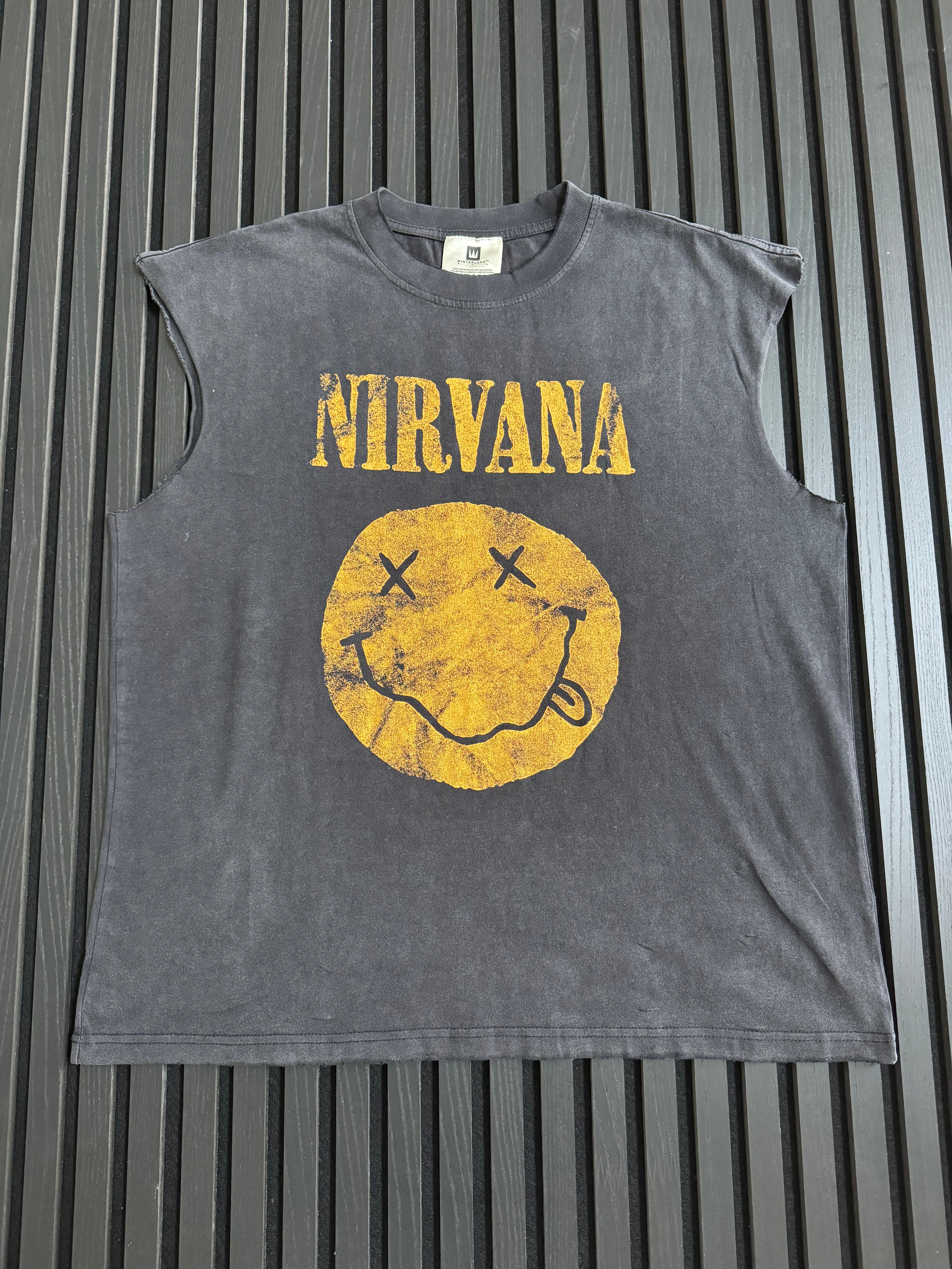 Nirvana Vintage cutoff tee