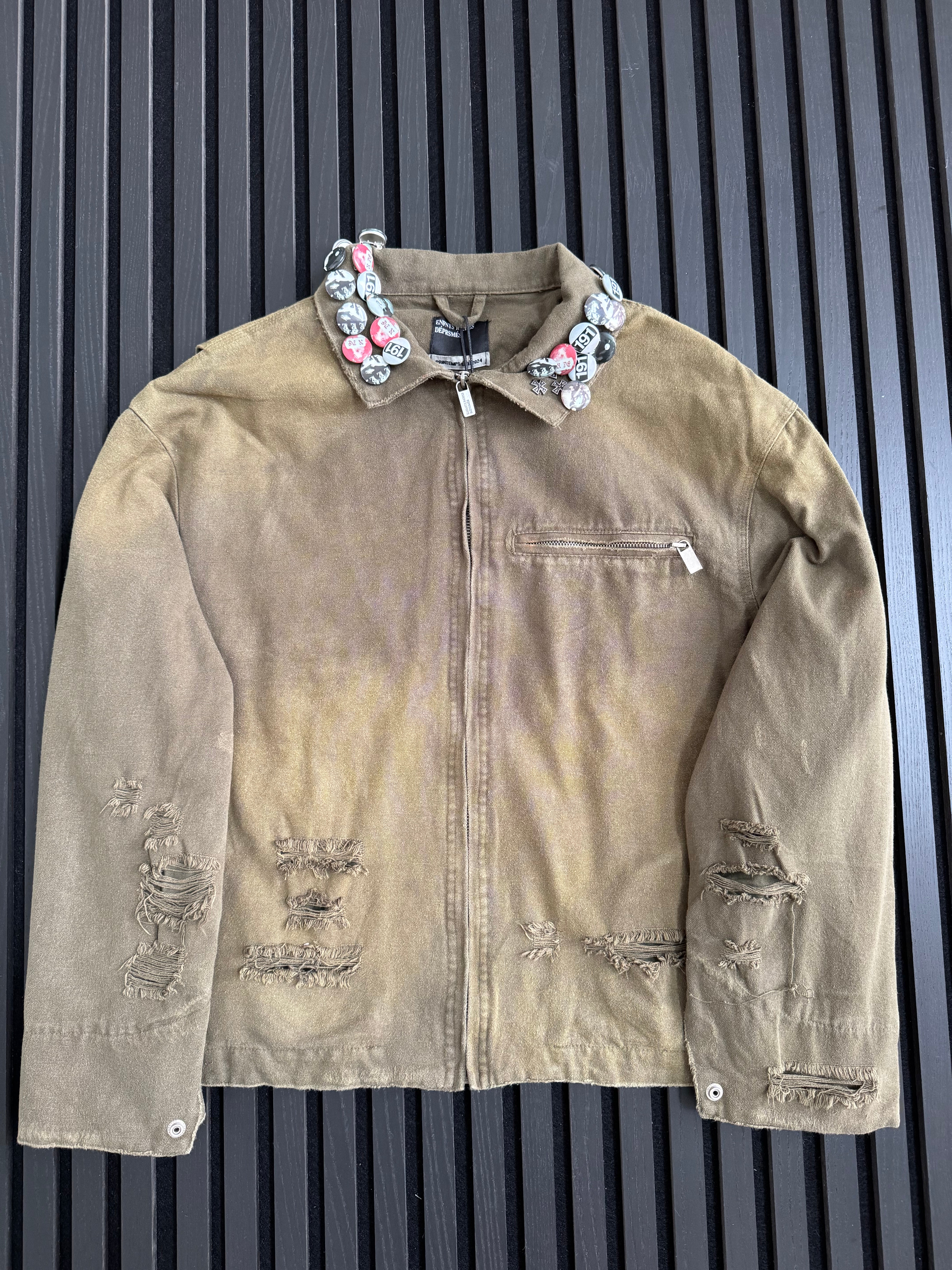 ERD Distressed Work Jacket