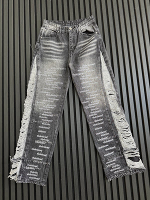 Who Decides War Flared Denim Jeans