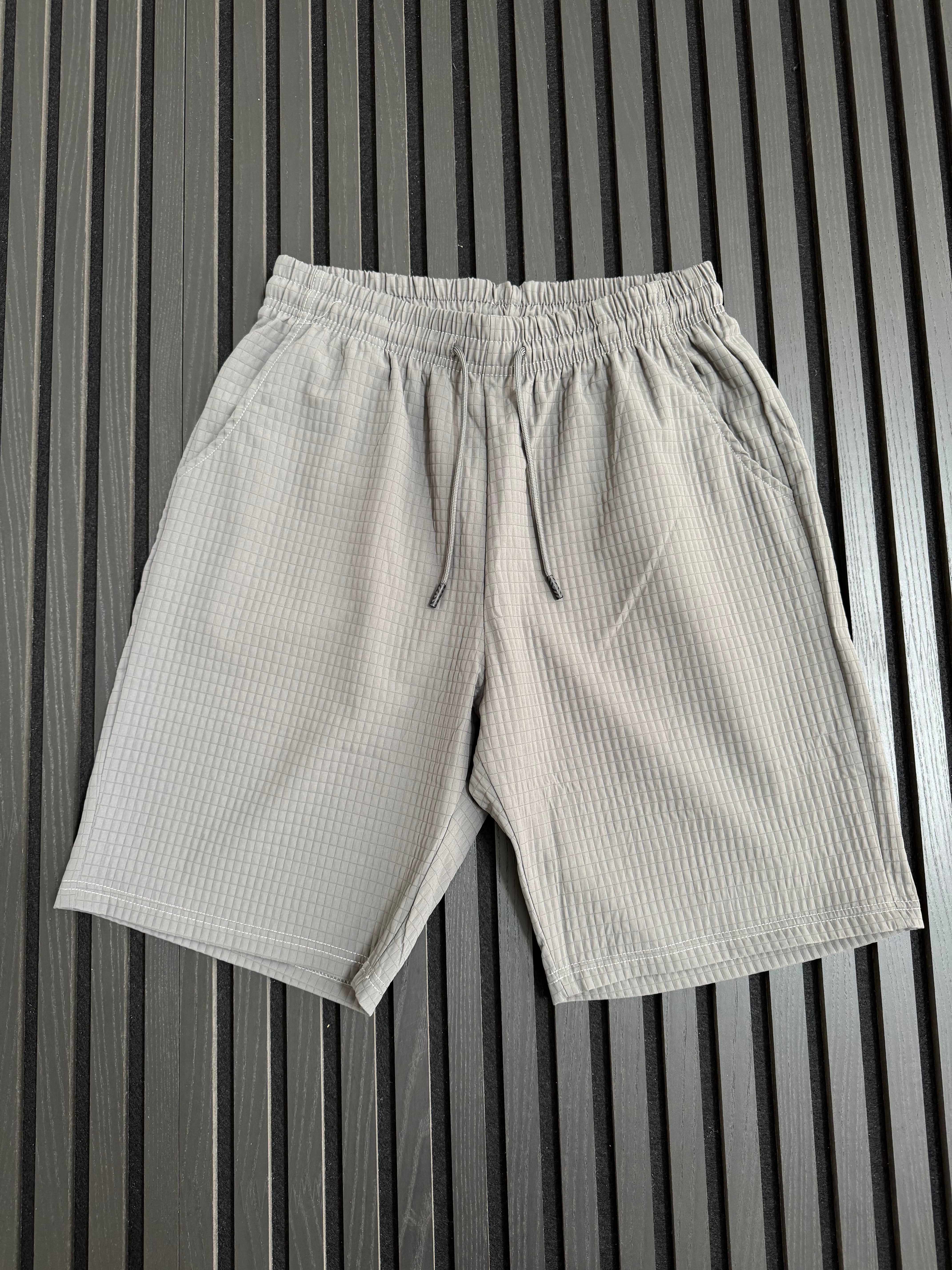 Textured Resort Shirt & Shorts Set