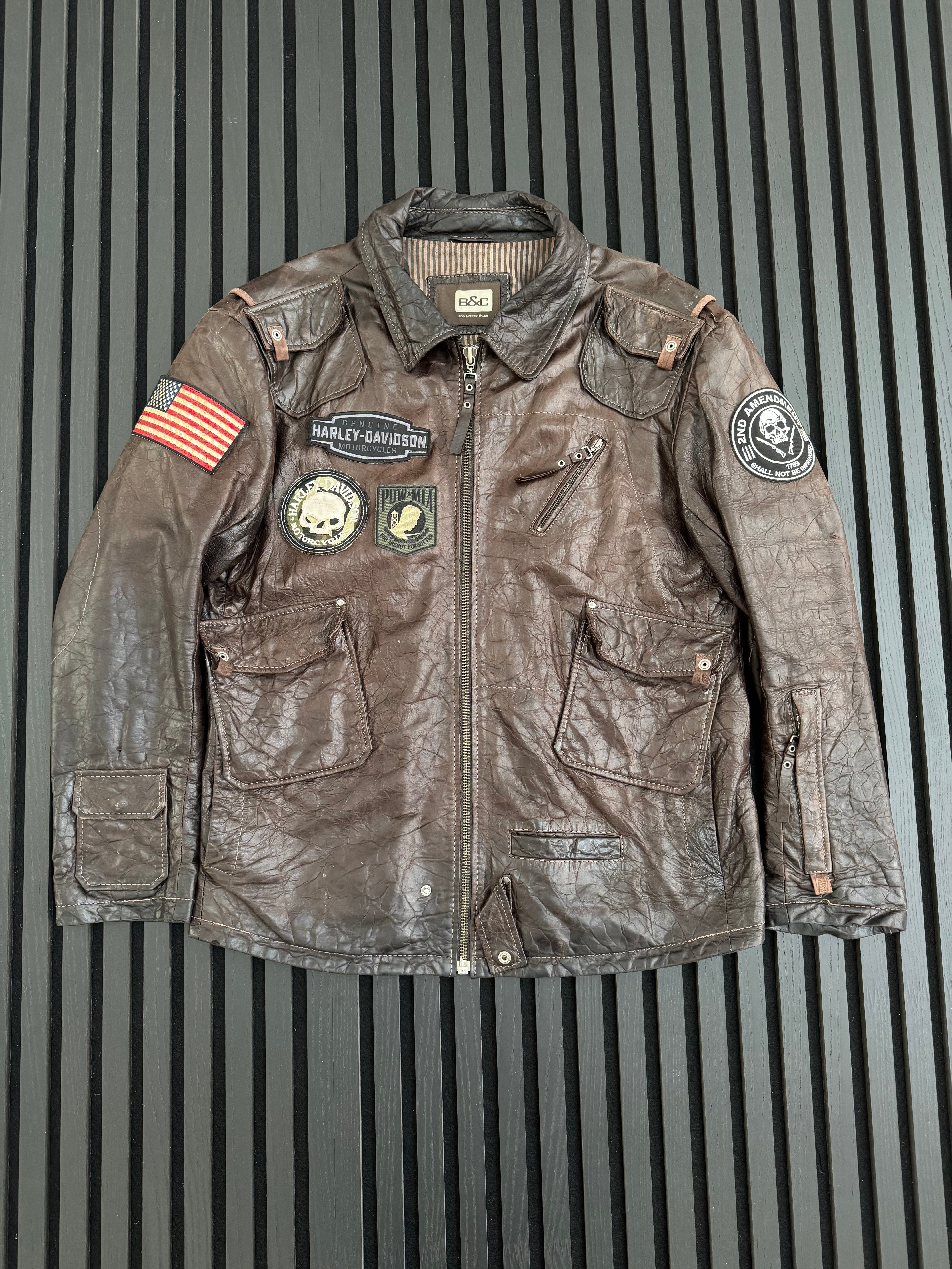 Vintage BB&C Custom Biker Jacket