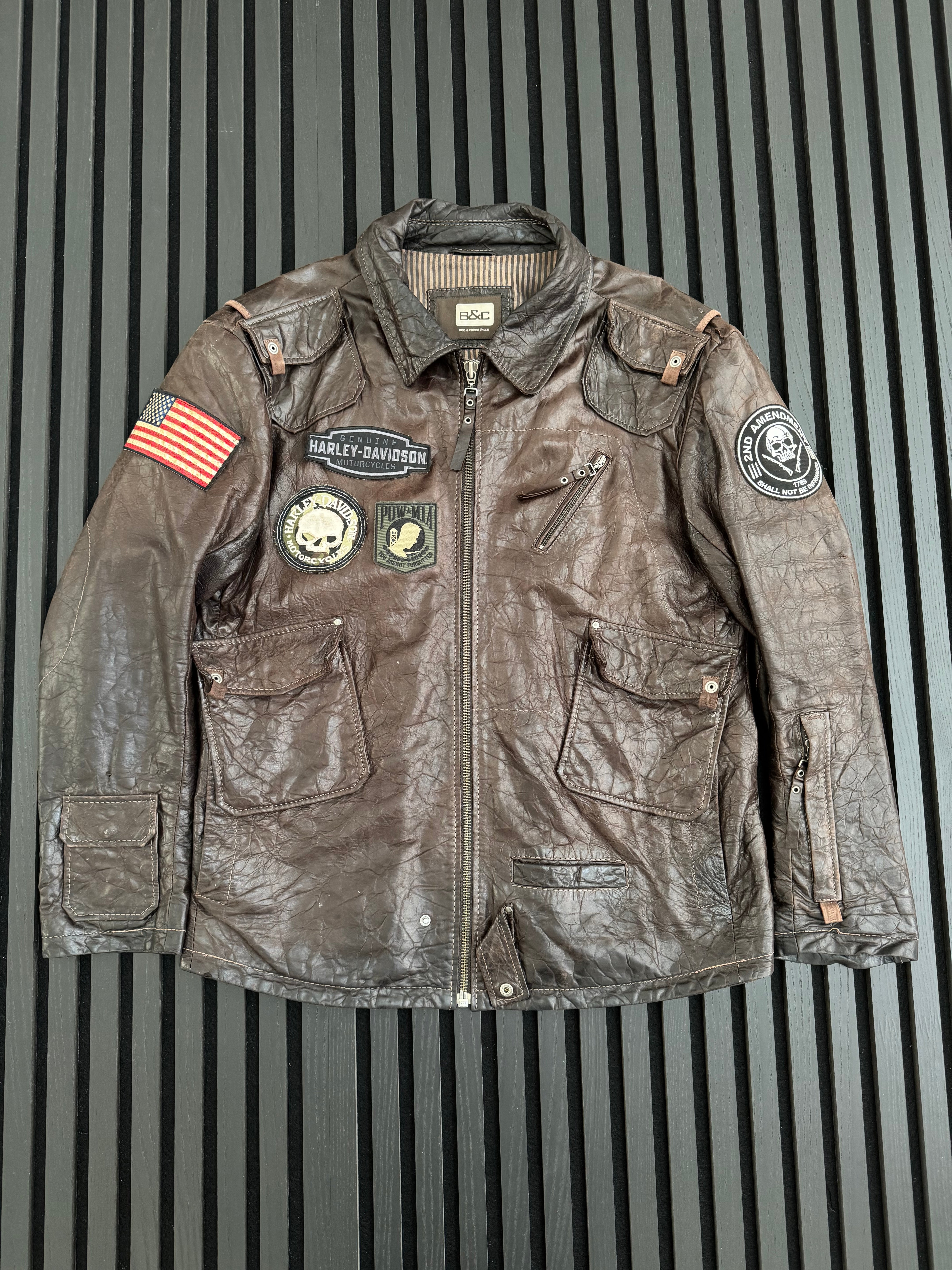 Vintage BB&C Custom Biker Jacket