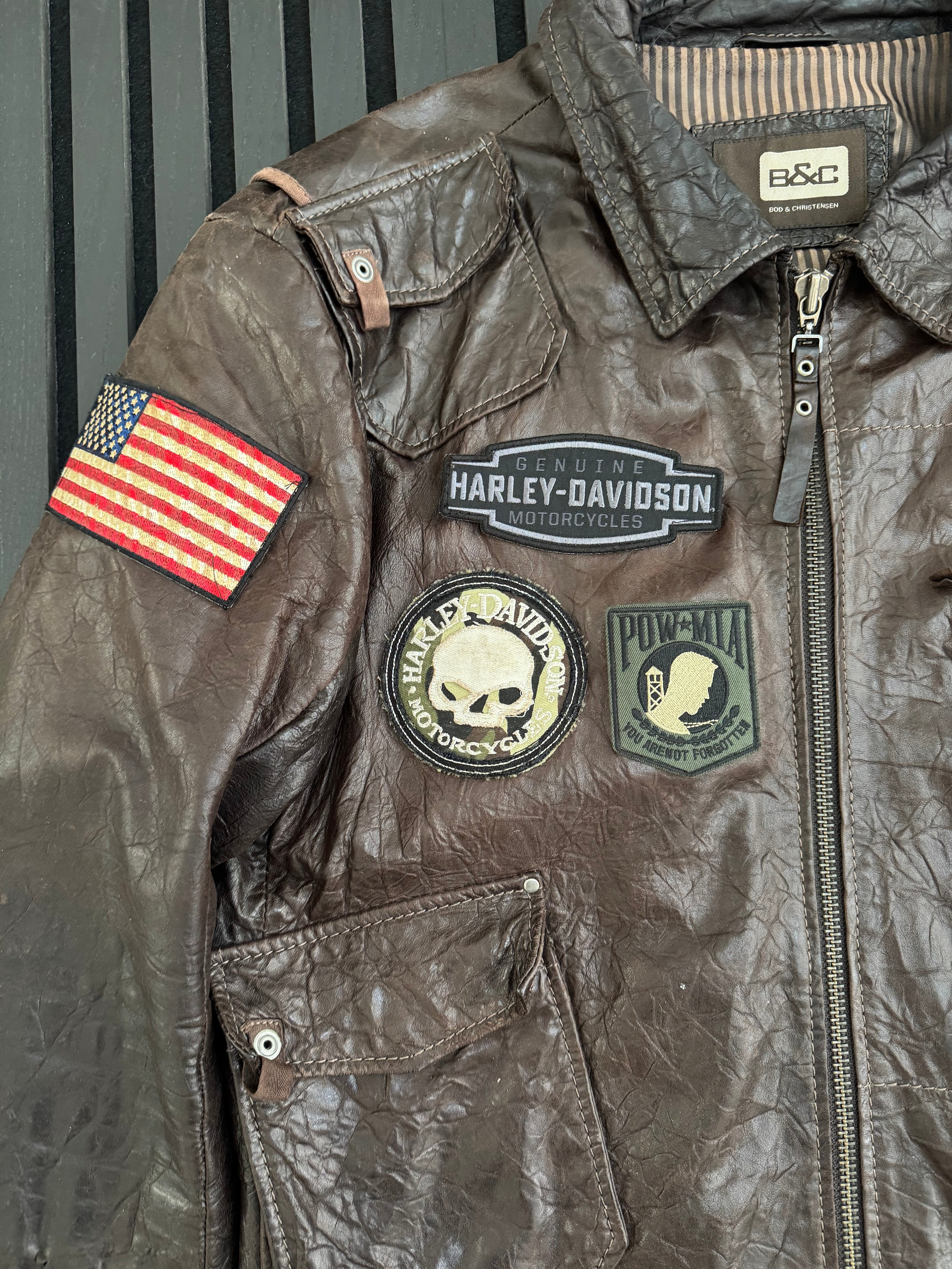 Vintage BB&C Custom Biker Jacket